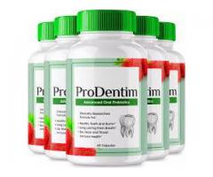 ProDentim dental consideration recipe upholds solid gums and teeth